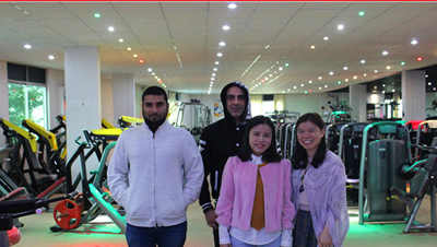 Tanzania Customera Import Commercial Gym Equipment From China