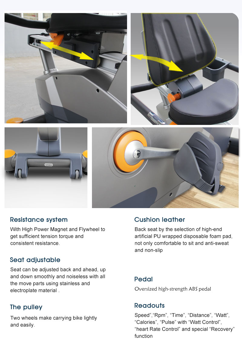 Exercise Recumbent Bike