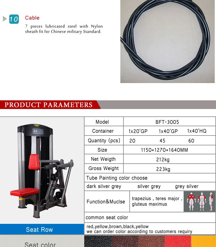 seated row fitnesse quipment