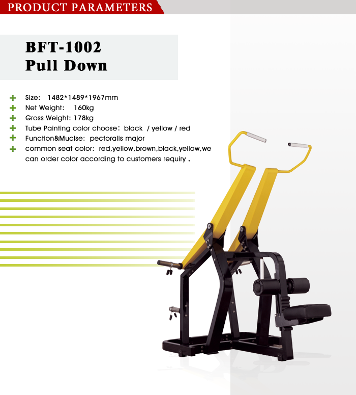 Hammer Strength Pull Down Machine