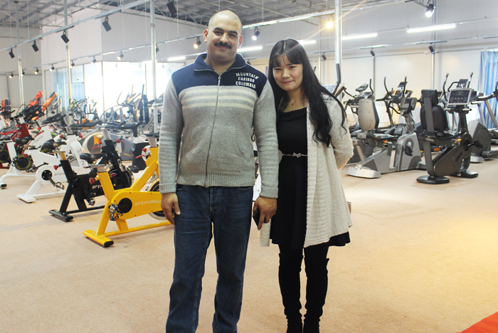 Lebanon Customer Import Gym Equipment From China BFT Fitness Factory