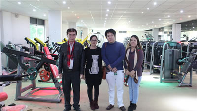 Thailand Customer Import Gym Equipment From China