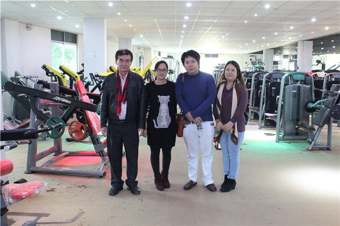 Thailand Customer Import Gym Equipment From China.