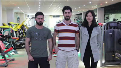 Iraq Customer Import Gym Equipment From China BFT