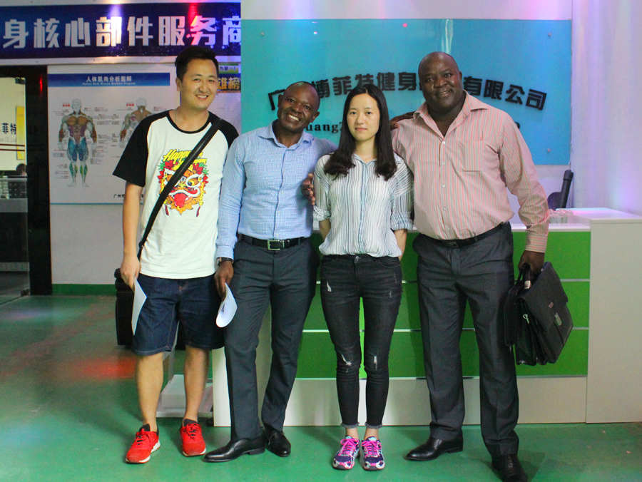 Zambia Customers Import Fitness Equipment From China BFTFITNESS Factory