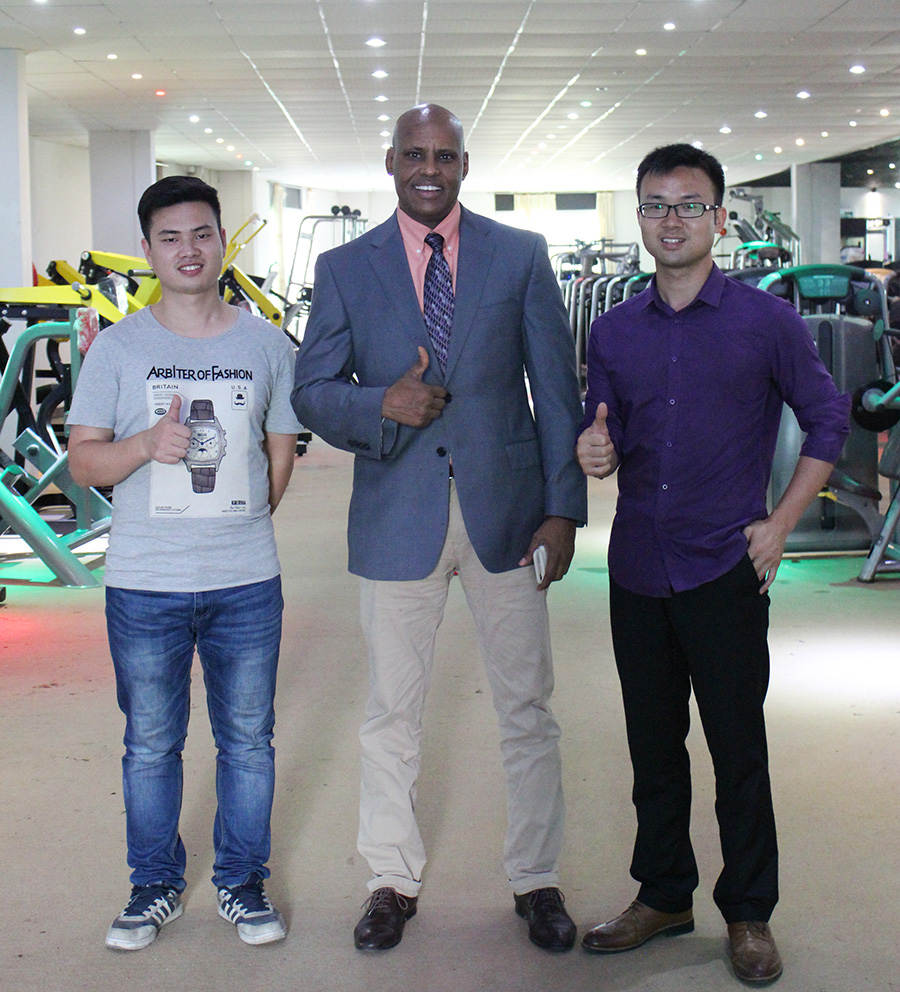 import gym equipment from China to America.