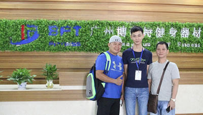 Vietnam Customers Come To China To Find Gym Equipment Factory