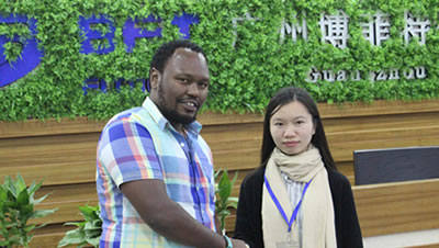 Kenya Customer Came To China To Find Fitness Equipment Factory