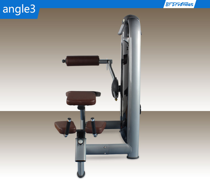 Prone leg curl machine