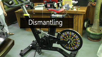 Dismantling BFT Fitness BSE09 Commercial Spinning Bike