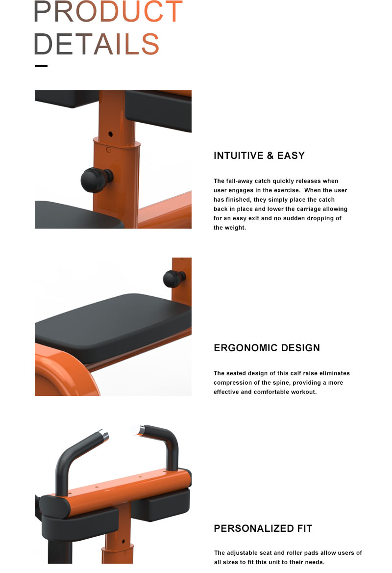 Seated calf raise