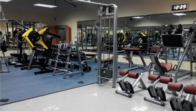 Guangzhou gym's picture.BFT fitness equipment case