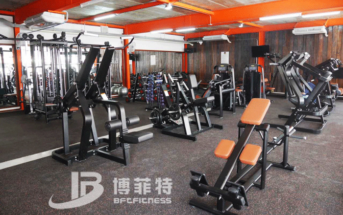 BFT fitness equipment case.Customer's gym picture from Thai